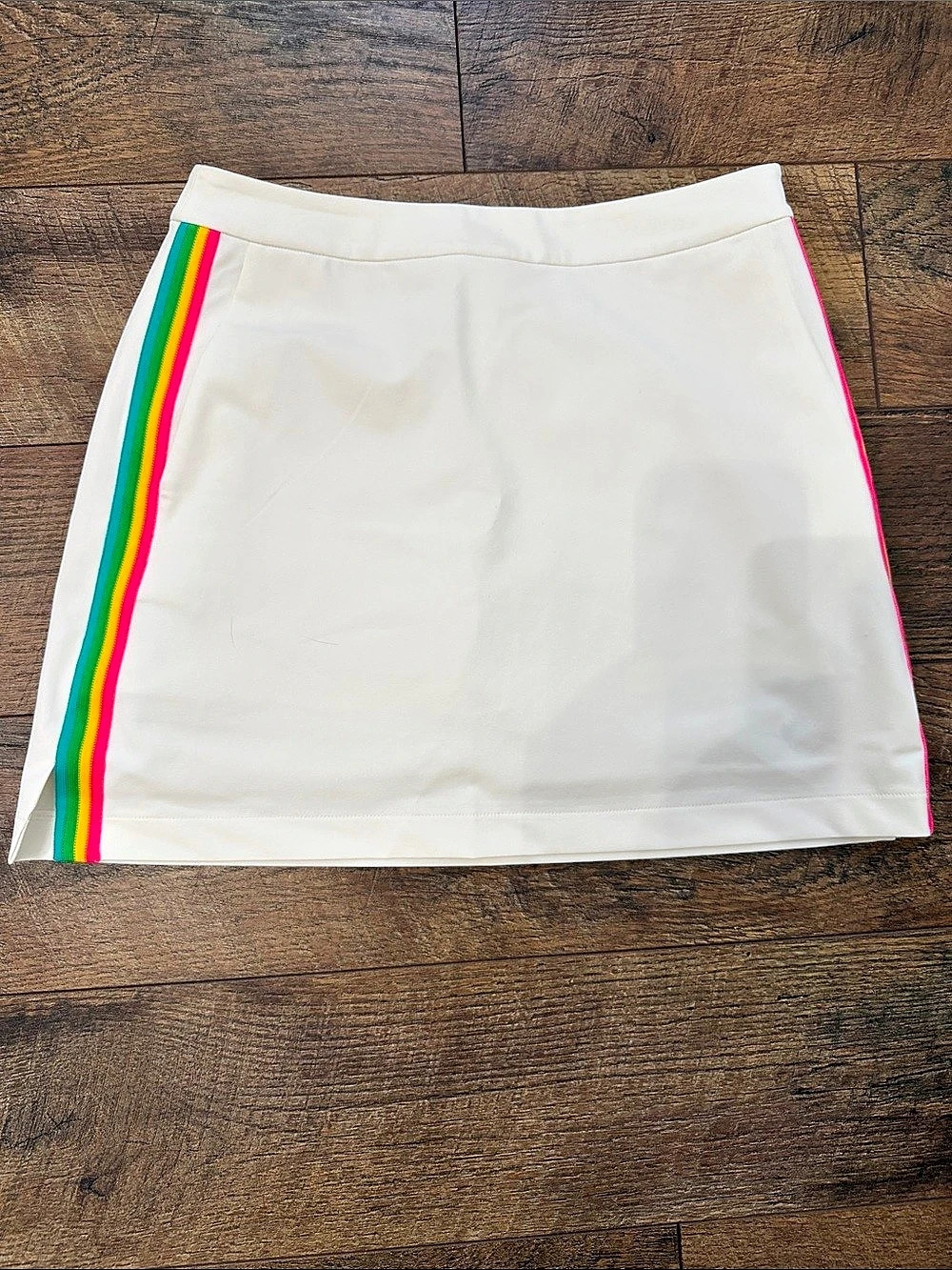 NWOT G/FORE Color Block Golf Mini Skirt Size 4